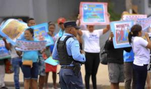 Indígenas de Honduras protestan contra construcción de una cárcel en Islas del Cisne