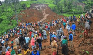 Un deslizamiento de tierra deja cerca de 150 muertos en Etiopía