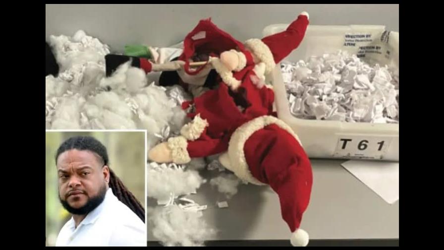 Dominicano enfrenta 18 meses de prisión por tráfico de cocaína de RD a NY en muñecos de Santa Claus