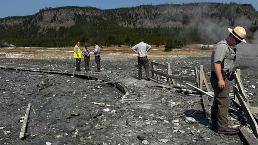 Cierran temporalmente Parque Nacional de Yellowstone por explosión hidrotermal