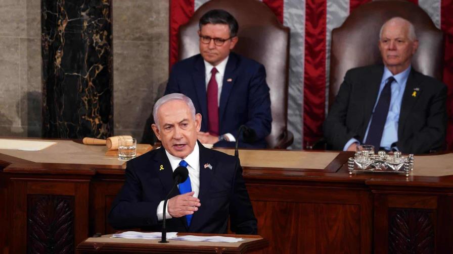 Netanyahu defiende la guerra en Gaza ante un Congreso estadounidense dividido