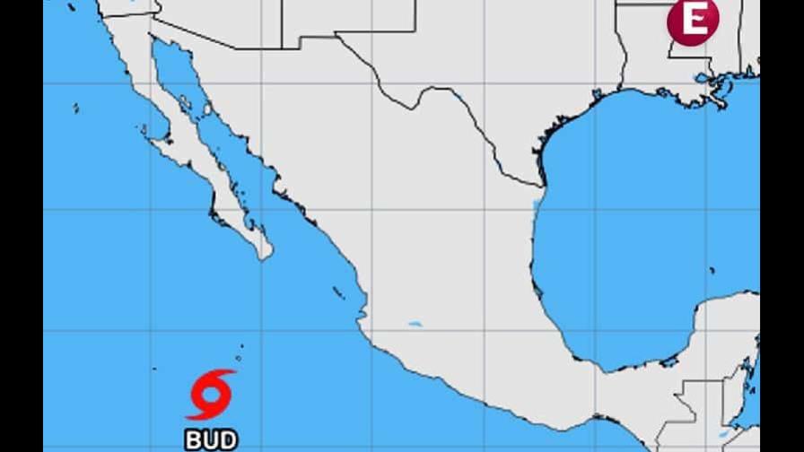 Se forma la tormenta tropical Bud en el este del Pacífico, frente a costas de México