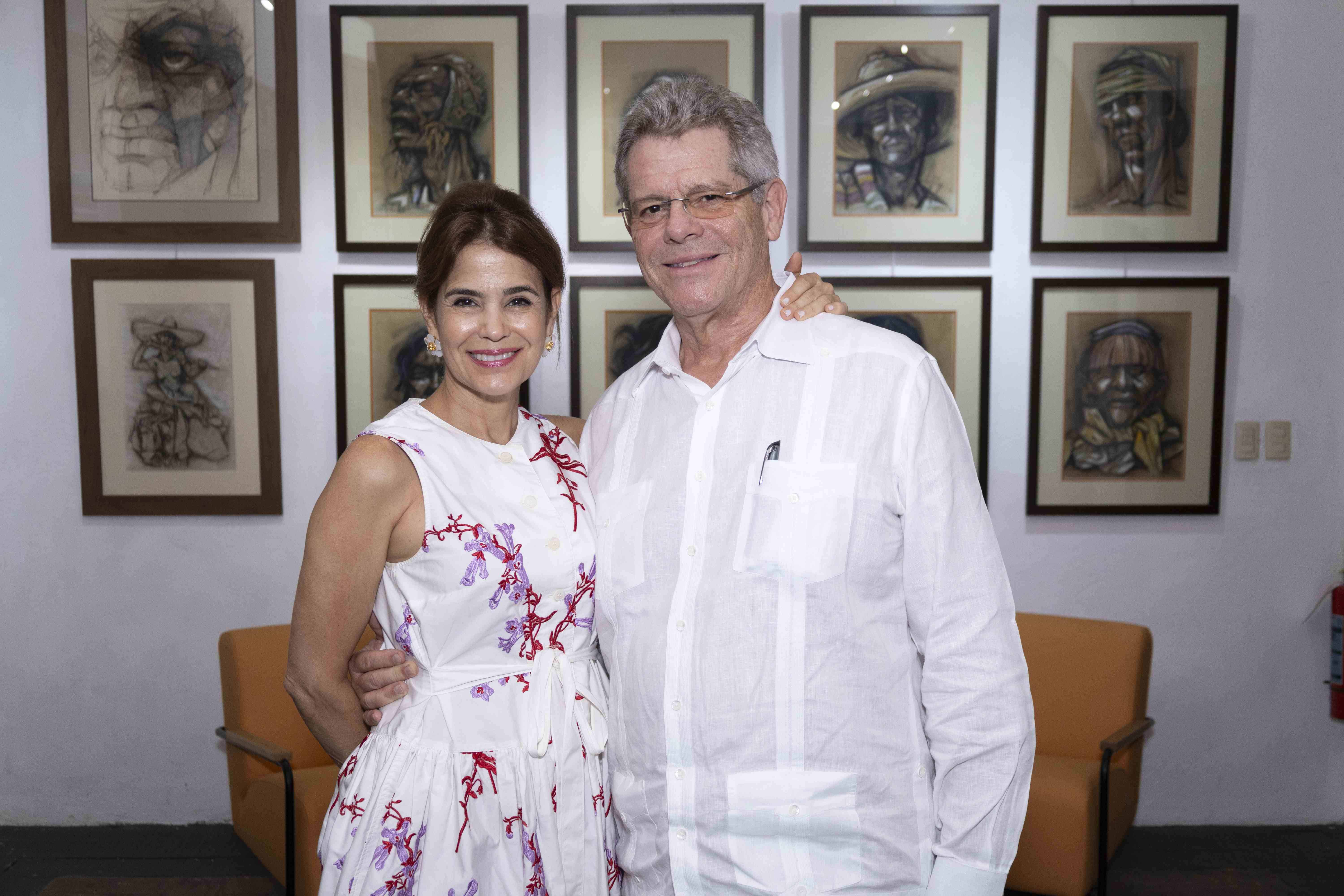 Claudia Cabral y Gustavo Tavares. 