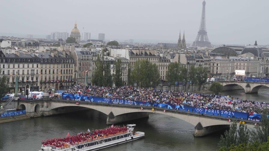 A orillas del Sena, París vibra con su fiesta olímpica