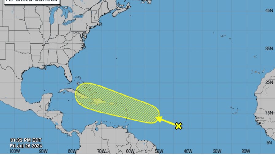 CNH alerta de posible desarrollo de disturbio tropical para la próxima semana