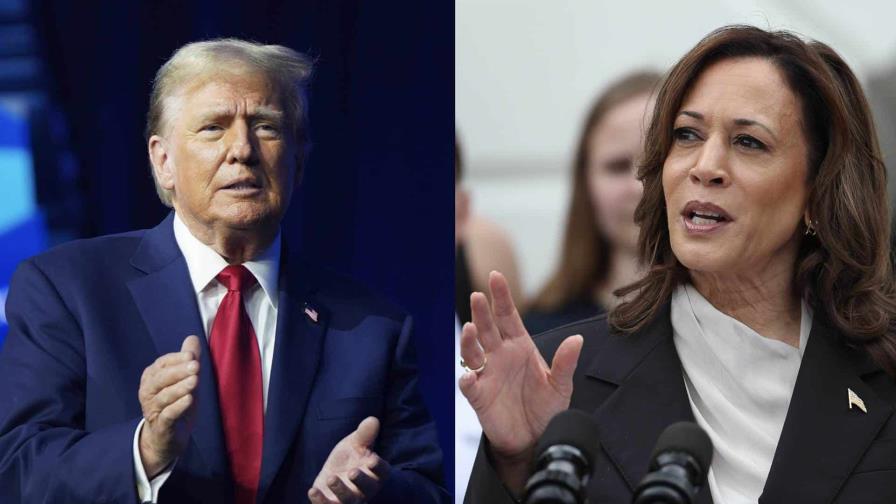 La campaña de Donald Trump descarta un debate con Kamala Harris