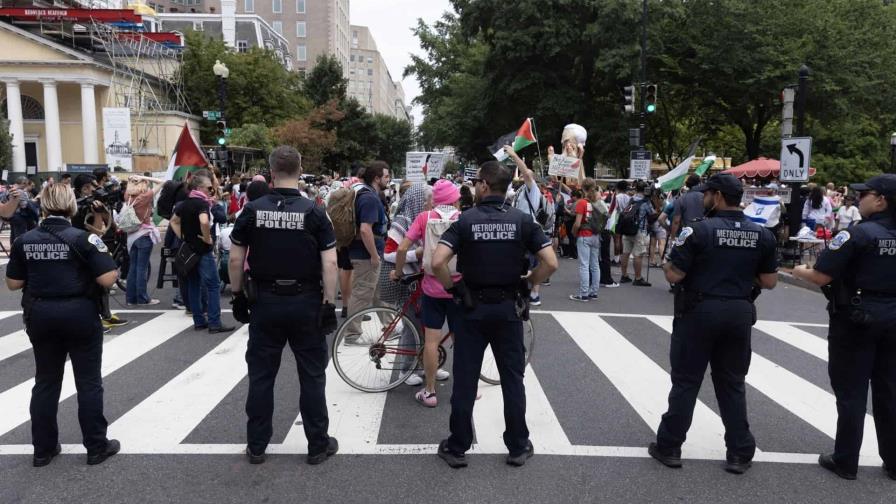 Fuertes medidas de seguridad ante la llegada de Netanyahu a su encuentro con Trump