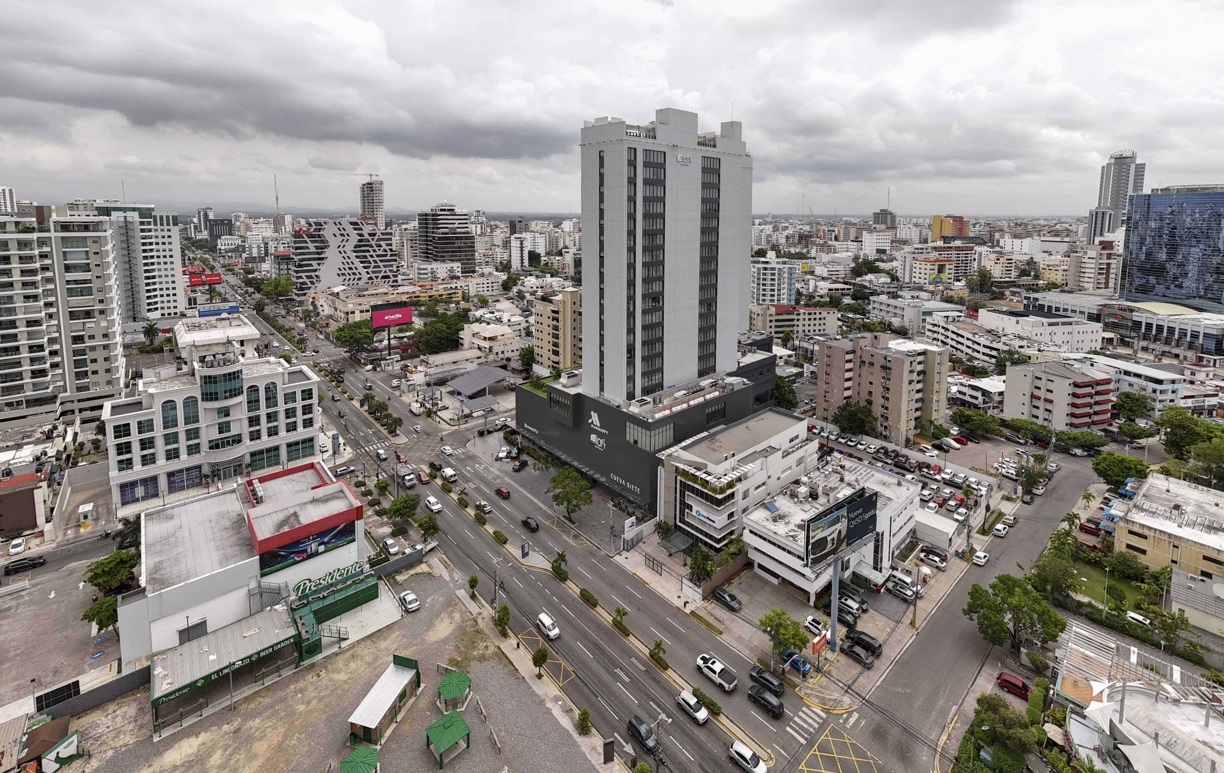 Vista de la avenida Abraham Lincoln.