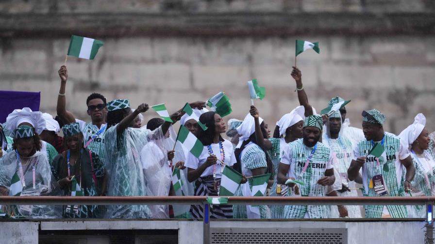 Selección femenina de basket de Nigeria no pudo navegar en desfile inaugural de París 2024