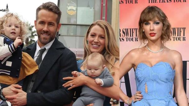 Taylor Swift revela ser la madrina de los cuatro hijos de Blake Lively y Ryan Reynolds