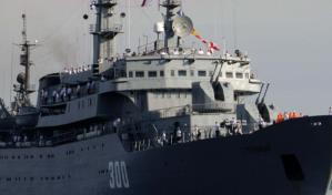 Otra agrupación de tres buques rusos visita Cuba