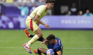 Ibai Gómez: "La expulsión de Azcona marcó el partido"