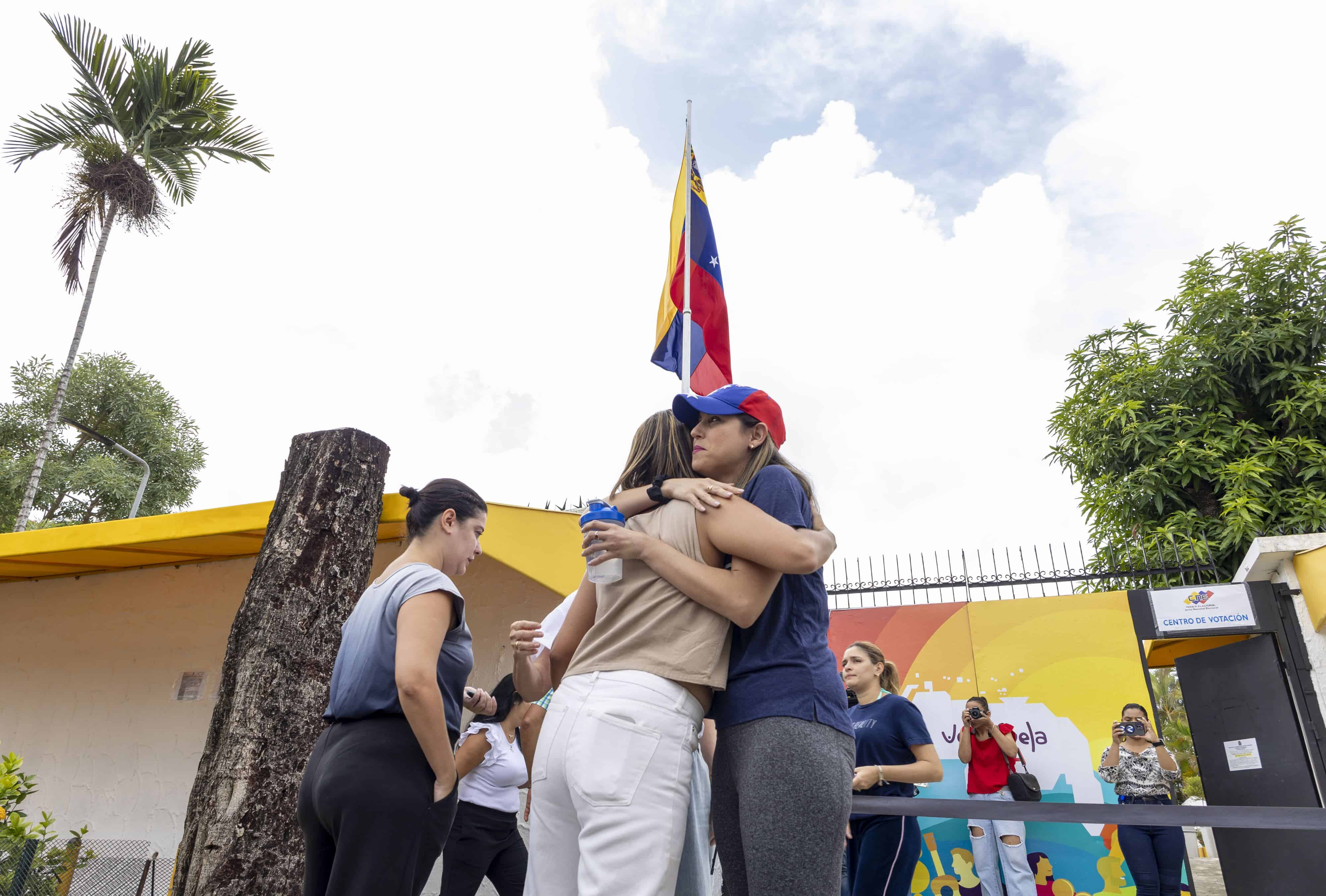 En imágenes: el proceso electoral venezolano en la República Dominicana