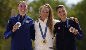 Finalmente, Pauline Ferrand-Prevot gana oro olímpico para Francia en ciclismo de montaña