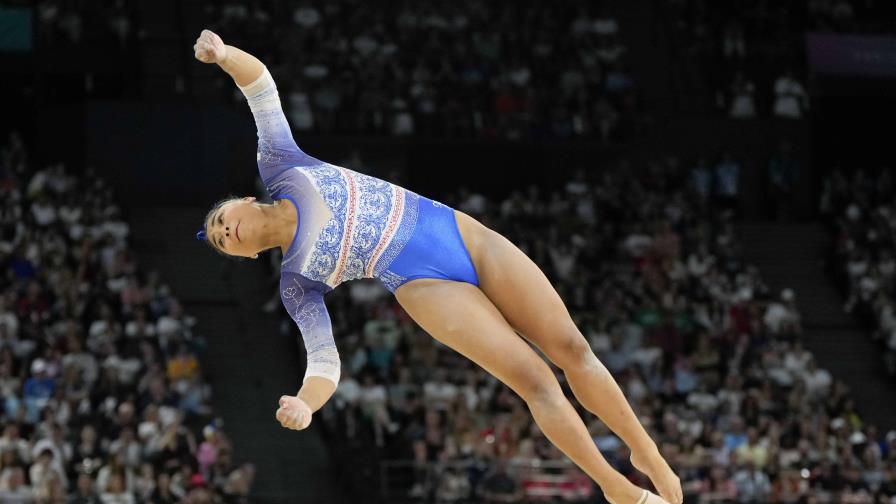 La panameña Hillary Heron, la gimnasta que se atrevió a hacer un Biles enfrente de Biles