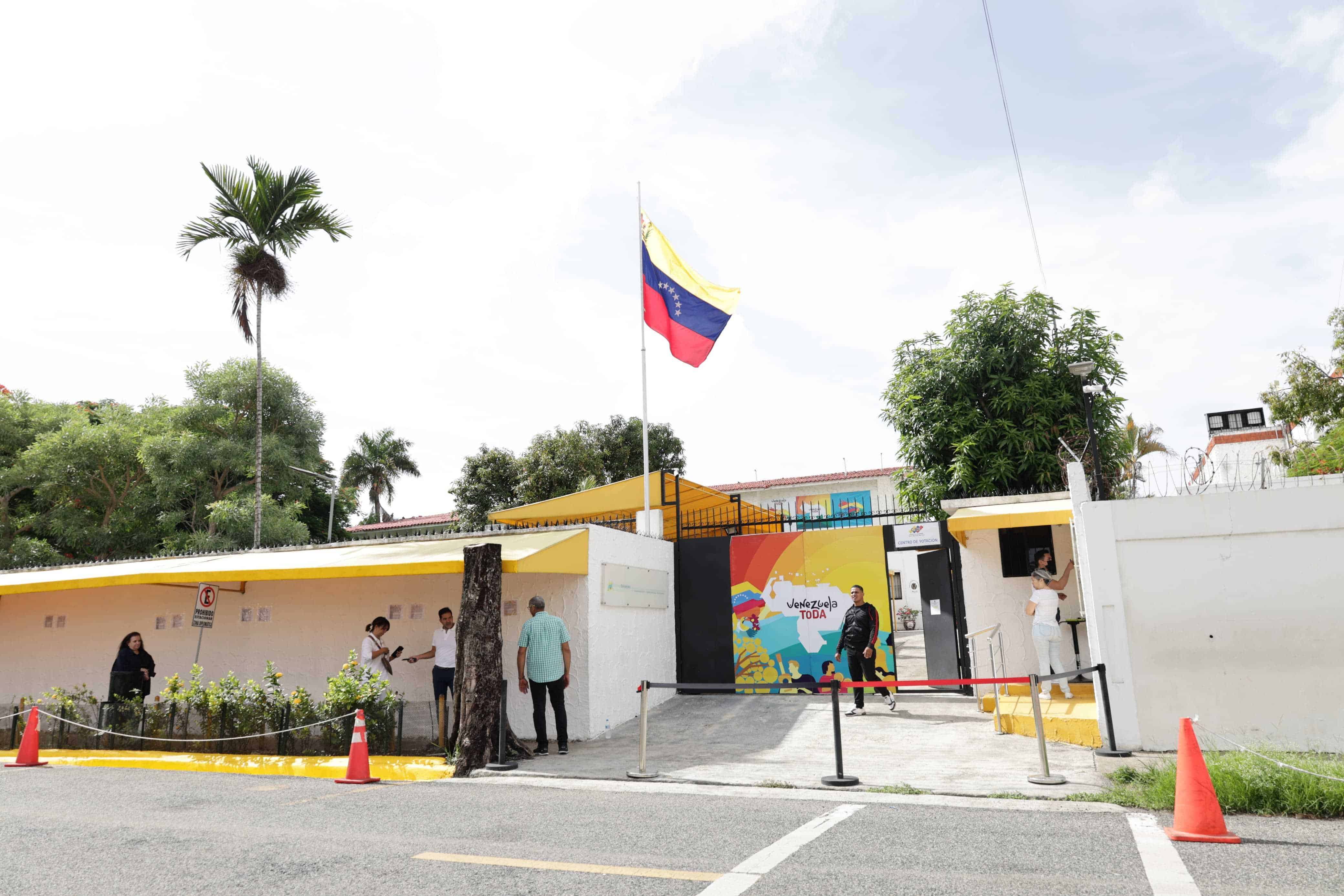 Embajada de Venezuela en Santo Domingo.