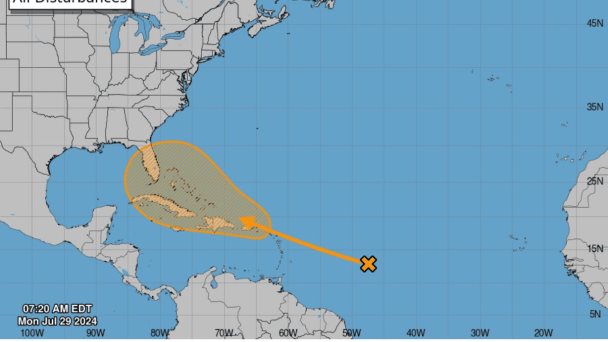 Una depresión tropical podría formarse esta semana, según CNH