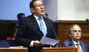 El presidente del Congreso peruano pide al Gobierno rechazar los resultados en Venezuela