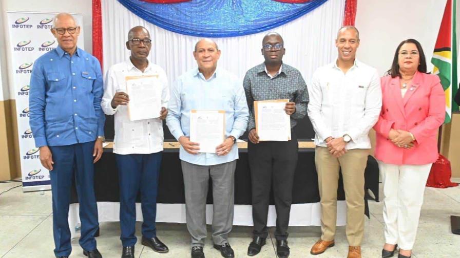 Infotep y Ministerio de Trabajo de Guyana acuerdan mejorar el sistema de formación técnico