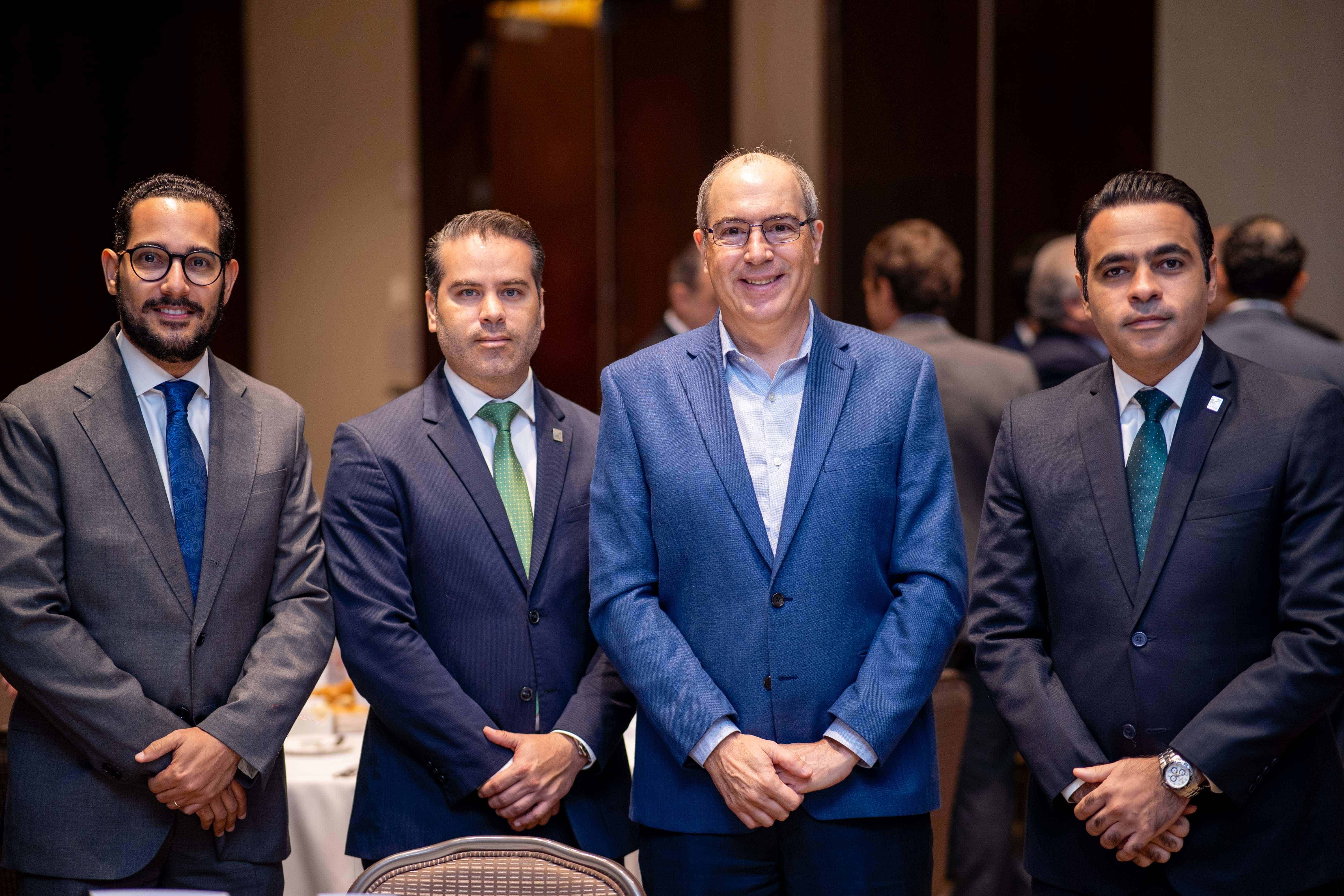 César Rijo, Franklin Escalona,   Joaquin De Ramón y Hugo Villanueva