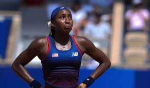 Coco Gauff se despide llorando de los Juegos Olímpicos tras reclamar decisión del juez