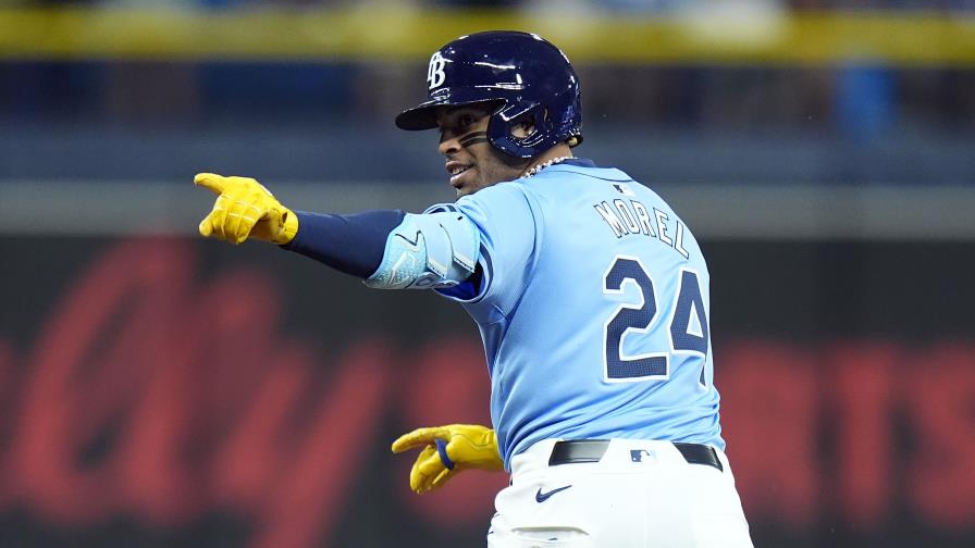 Morel jonronea en su debut con los Rays que superan 9-3 a Marlins