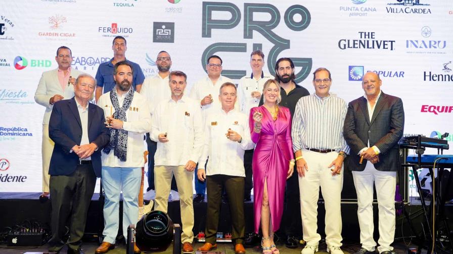 La primera versión de ProCigar Night en Punta Cana fue todo un éxito