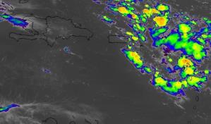 Pronostican aguaceros fuertes desde este jueves por activa onda tropical y vaguada