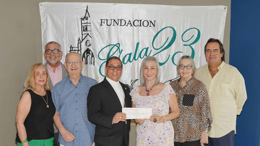 Fundación Gala 23 entrega aportes a la iglesia San Pedro Apóstol