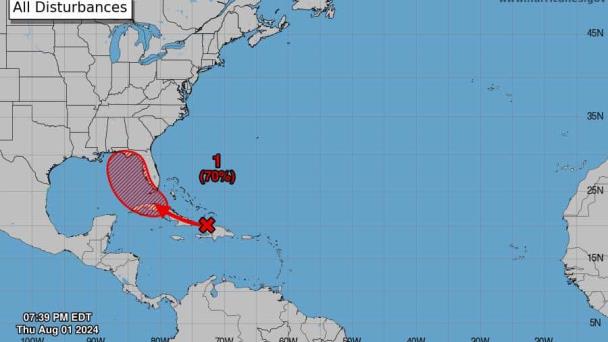 Florida vigila una onda tropical sobre las Antillas Mayores con potencial de desarrollo