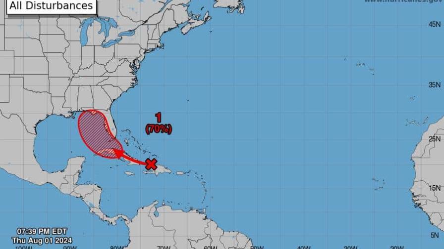 Florida vigila una onda tropical sobre las Antillas Mayores con potencial de desarrollo