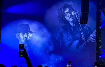 Morat inicia brillante su show en el Estadio Quisqueya