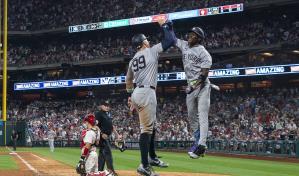 Chisholm está evidentemente emocionado de empezar su historia con los Yankees en casa