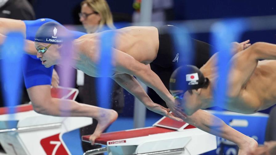 Otro recital de Léon Marchand. El francés conquista su 4to oro en la natación de París