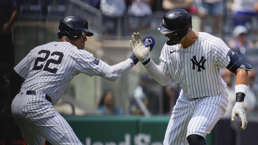 Judge, el más rápido en llegar a 300 jonrones; Soto la vuelve a sacar en victoria de Yankees