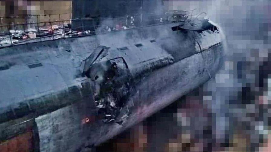 Ucrania afirma haber hundido un submarino ruso en Crimea