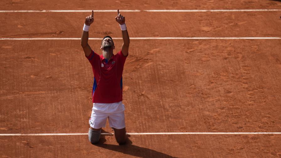 Djokovic salda su deuda con el oro, lo único que le faltaba en su vitrina