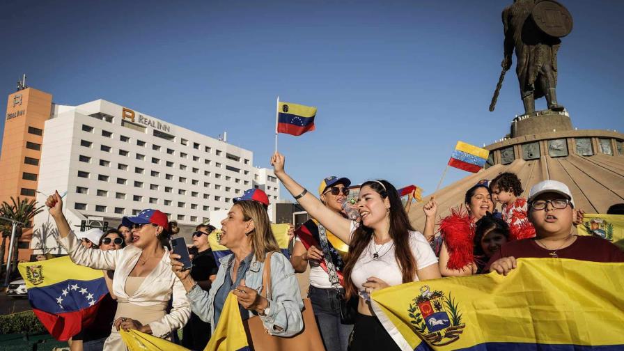 Esperanza y miedo entre los venezolanos en la frontera norte de México