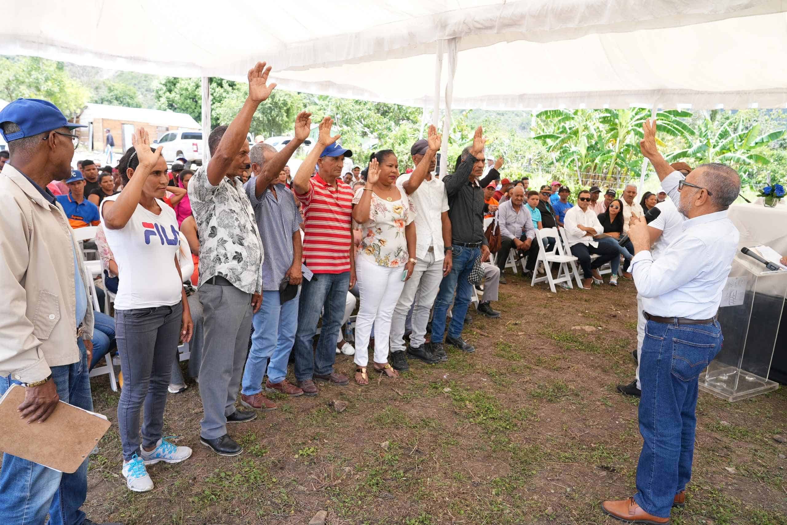 Juamentación del comité de seguimiento.