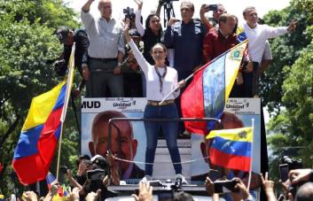 Un grupo de congresistas de EE.UU. piden el Nobel de la Paz para la venezolana Machado