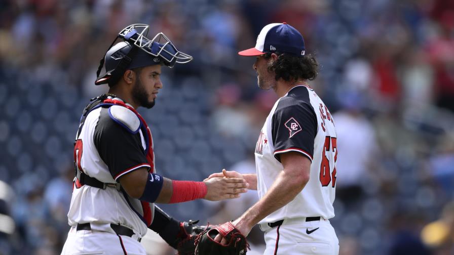 Nacionales vence con jonrón de García Jr. y triple de Wood ante Cerveceros