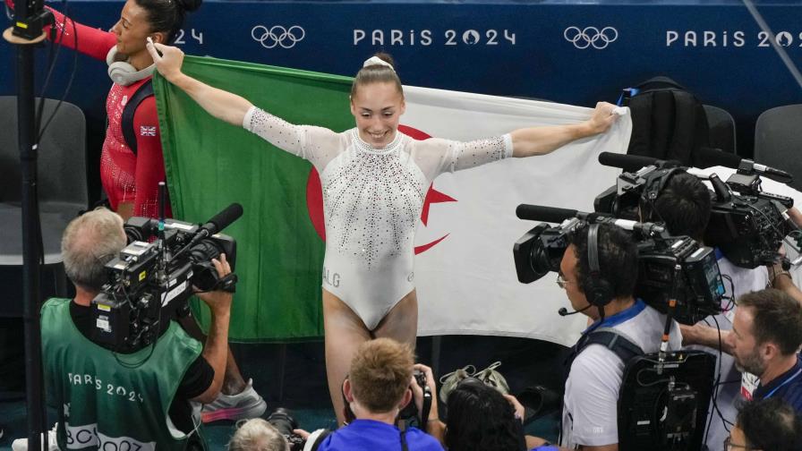 Oro en asimétricas para la argelina Nemour, primera medallas africana en gimnasia