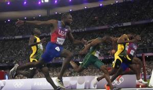 Noah Lyles, campeón de los 100 metros olímpicos por 5 milésimas de segundo
