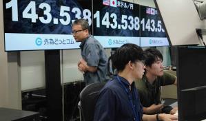 La Bolsa de Tokio llega a caer hasta un 7 % en el primer tramo por la fortaleza del yen