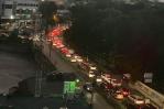 Se reporta fuerte tapón en la avenida República de Argentina