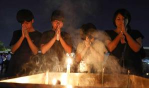 Hiroshima recuerda a las víctimas del bombardeo atómico en su 79 aniversario