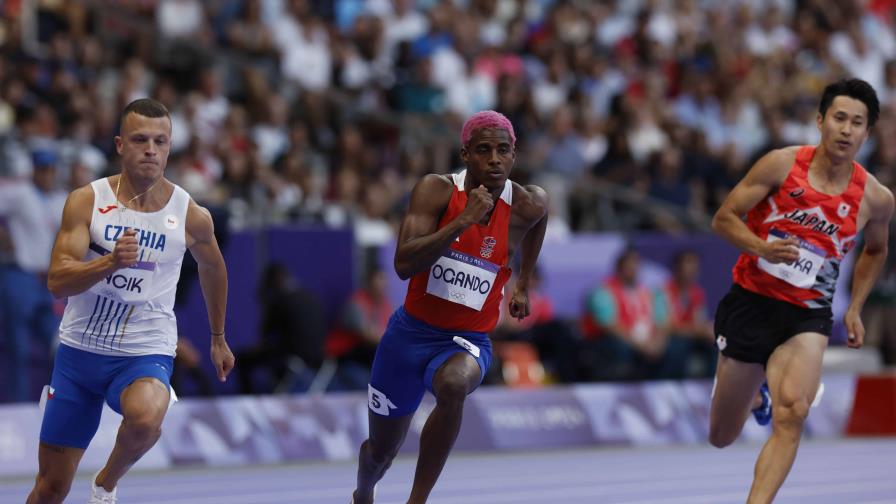 El dominicano, Alexander Ogando avanza a semifinal en los 200 metros de París 2024