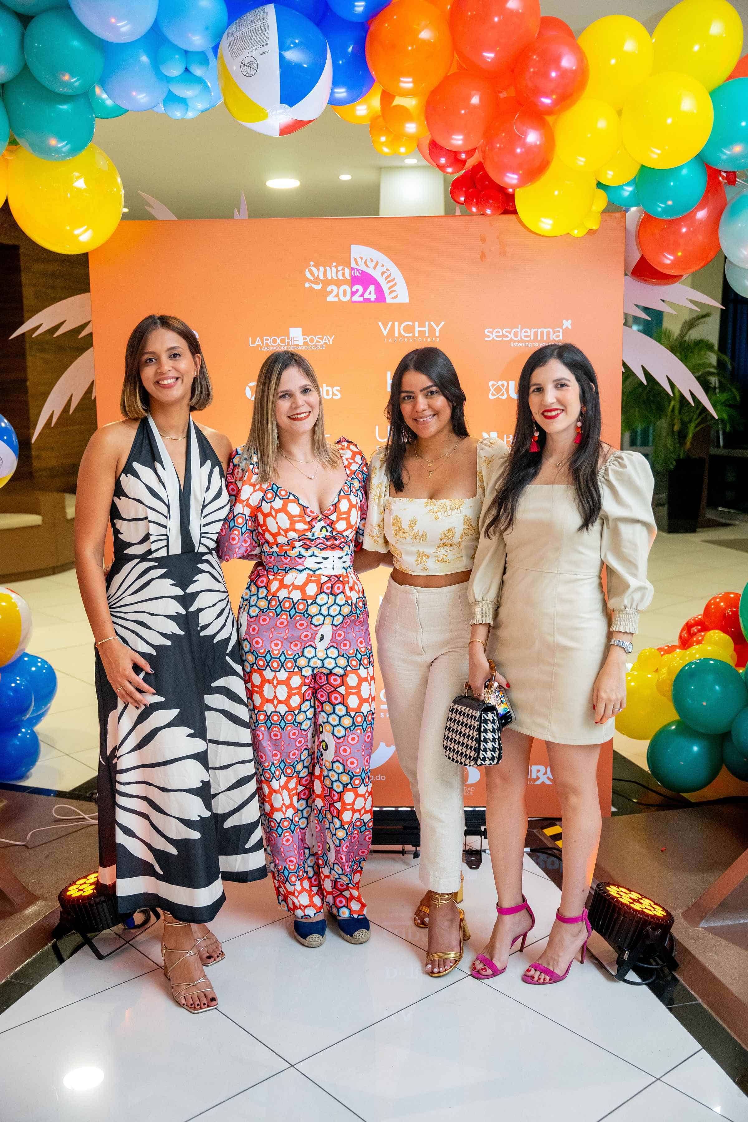 Nicole Cruz, Nathaly García, Michelle Caminero y Laura Taveras.