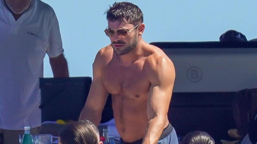 El actor Zac Efron se encuentra feliz y sano tras su incidente en la isla de Ibiza