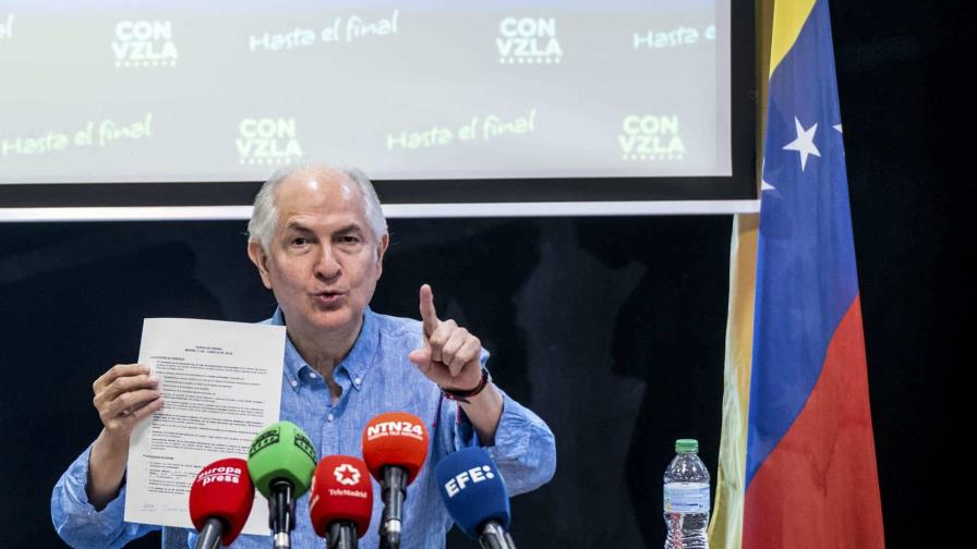 Ledezma dice Maduro es la versión tropical de Hitler y la oposición un gobierno legítimo